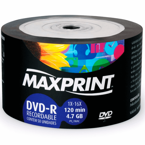 DVD-R-Maxprint-4.7gb-120min-1x-16x-50-Unidades