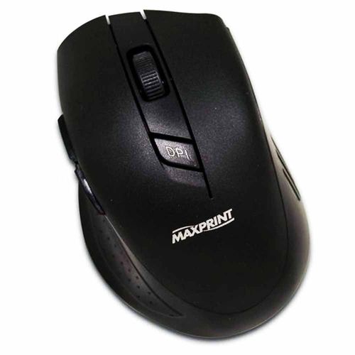 Mouse-sem-Fio-Maxprint-2.4GHz-1600-DPI-Preto
