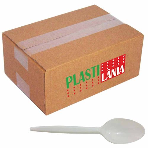 Colher-Plastica-Refeicao-Plastilania-Branca-1000-Unidades