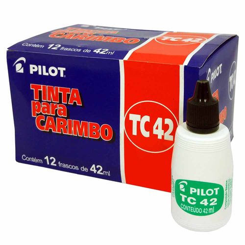 Tinta-para-Carimbo-Pilot-TC42-Preta-12-Unidades