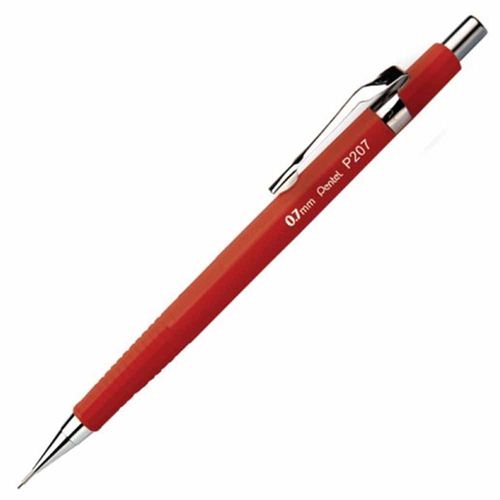 Lapiseira-Pentel-0.7-Sharp-P207-Vermelha