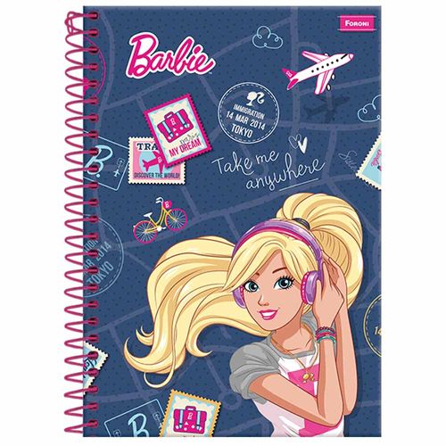 Caderno-14-Barbie-96-Folhas-Foroni