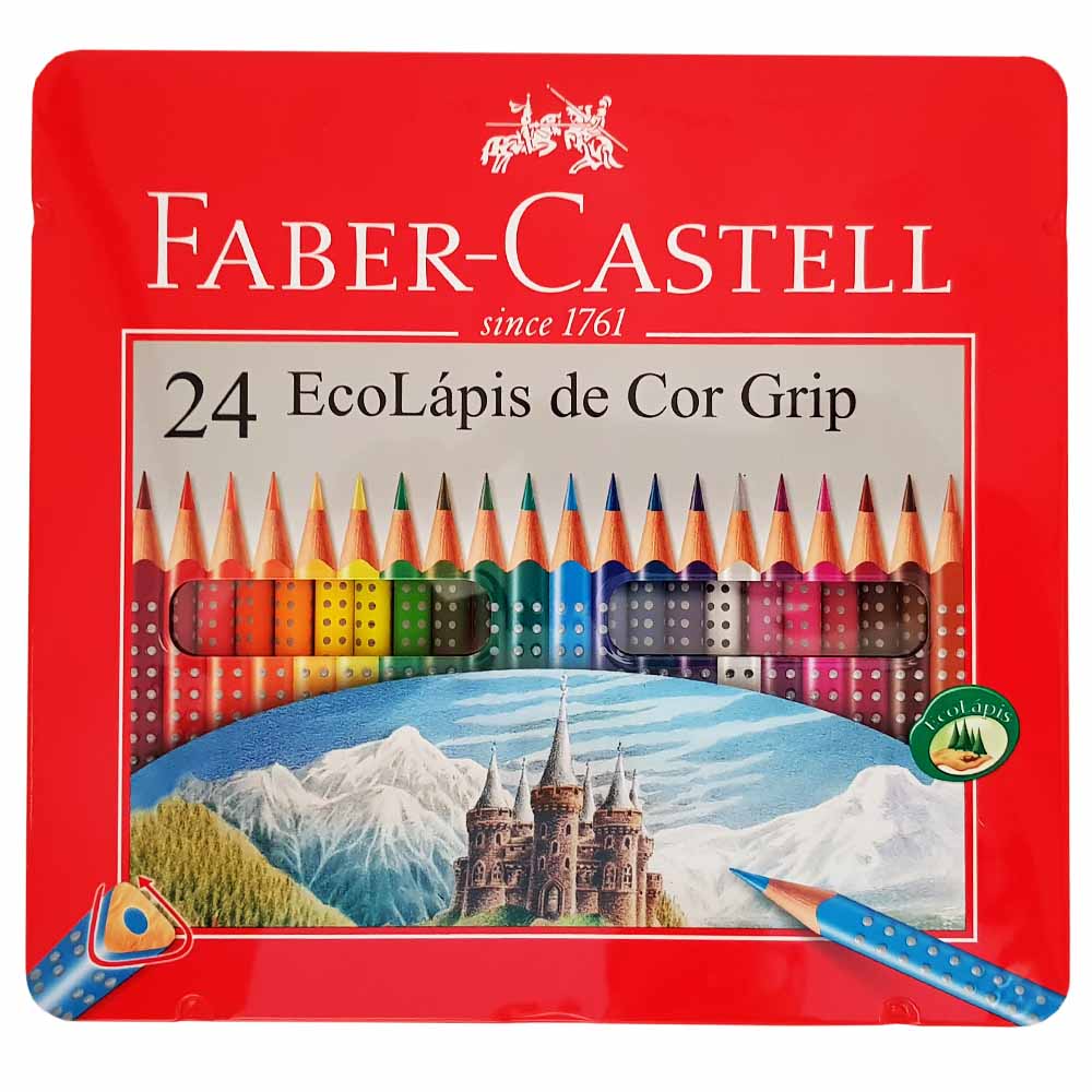 Lapis-de-Cor-24-Cores-Grip-Faber-Castell