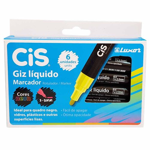 Giz-Liquido-Rosa-Cis-6-Unidades