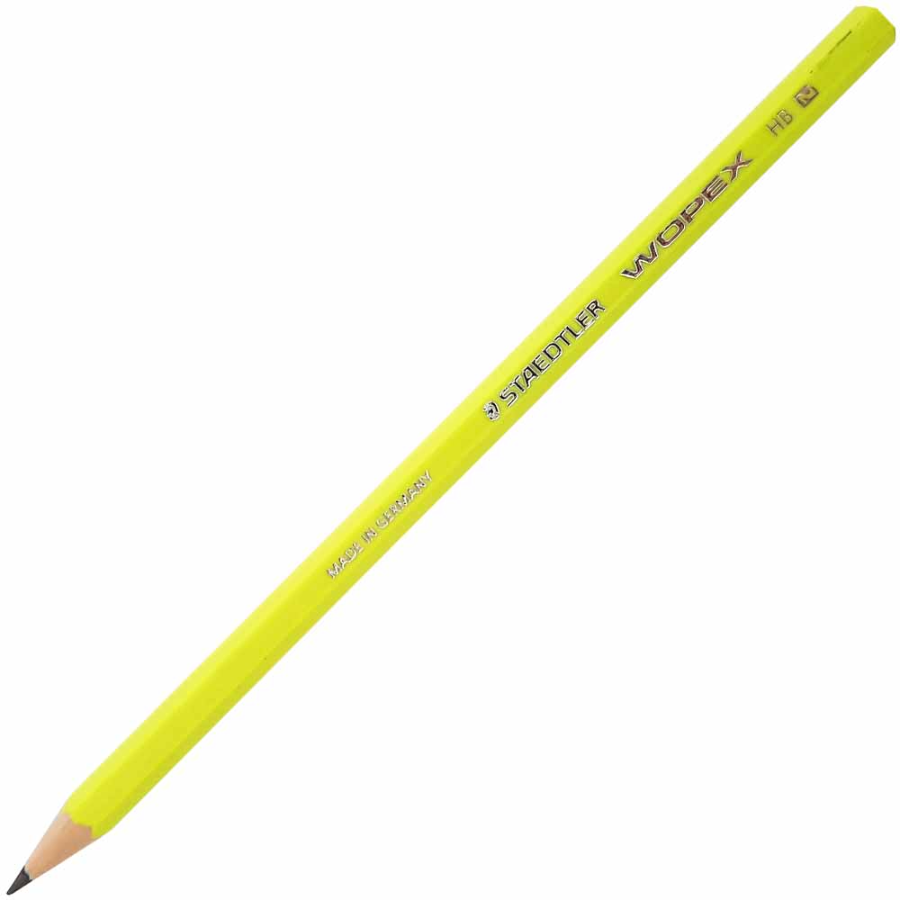 Lapis Preto Staedtler Wopex 2hb Amarelo Costaatacado