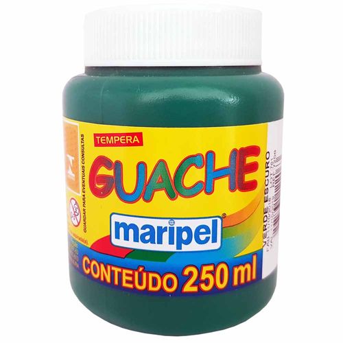 Tempera-Guache-250ml-Verde-Escuro-Maripel