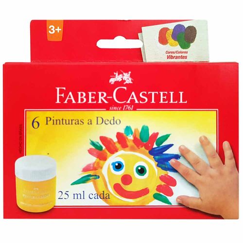 Pintura-a-Dedo-6-Cores-Faber-Castell