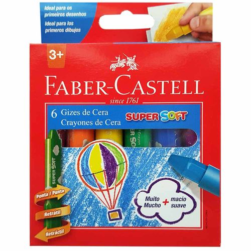 Giz-de-Cera-6-Cores-Super-Soft-Faber-Castell