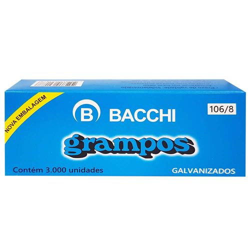 Grampo-1068-Gavanizado-Bacchi-3000-Unidades