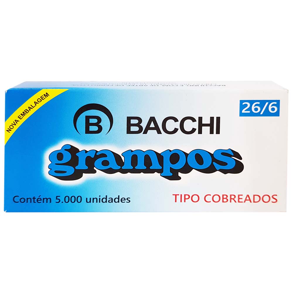 Grampo-266-Cobreado-Bacchi-5000-Unidades