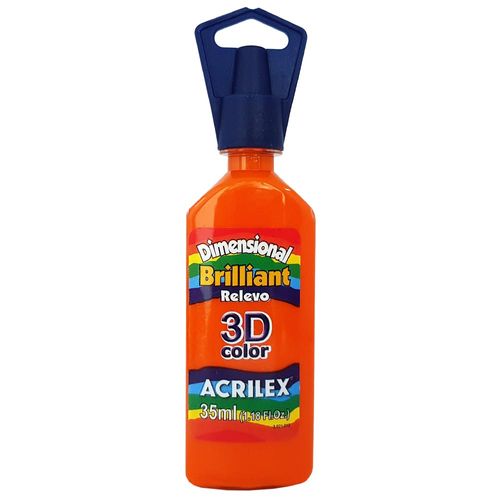 Tinta-Dimensional-3D-Brilliant-35ml-517-Laranja-Acrilex