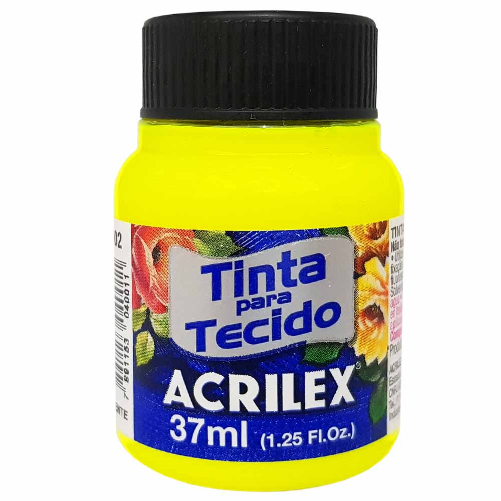 Tinta-para-Tecido-37ml-102-Amarelo-Limao-Acrilex