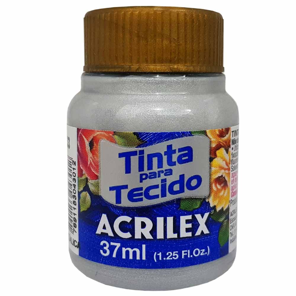Tinta-para-Tecido-37ml-533-Prata-Acrilex