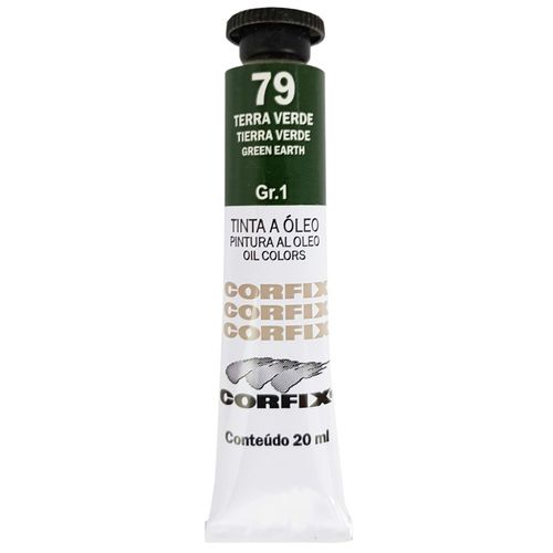 Tinta-Oleo-20ml-79-Terra-Verde-Corfix