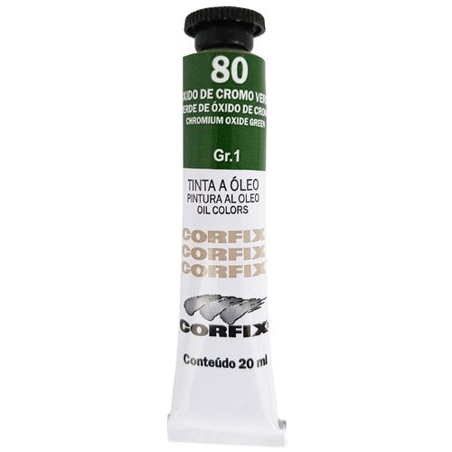 Tinta-Oleo-20ml-80-Oxido-De-Cromo-Verde-Corfix