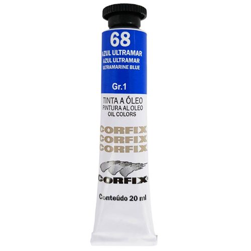 Tinta-Oleo-20ml-68-Azul-Ultramar-Corfix