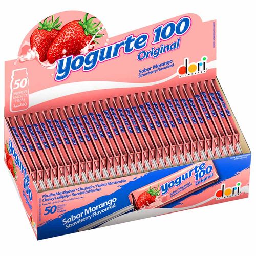 Pirulito-Mastigavel-Yogurte-100-Original-Dori-50-Unidades