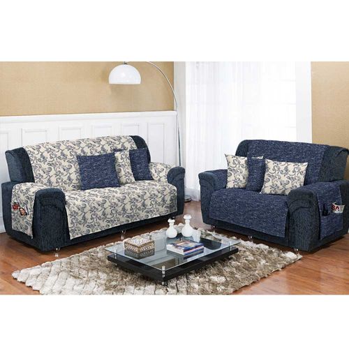 Capa-para-Sofa-Dupla-Face-Decore-Azul-Textil-Lar