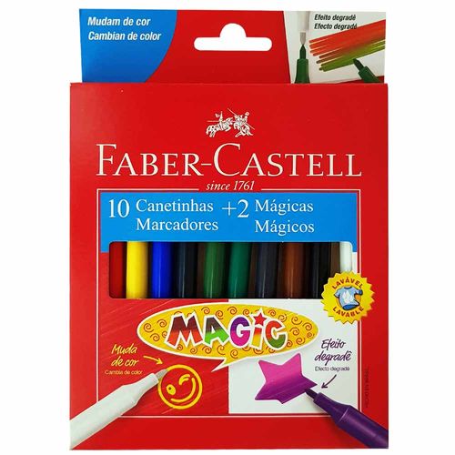 Canetinha-Hidrografica-10-Cores-Magic-Faber-Castell