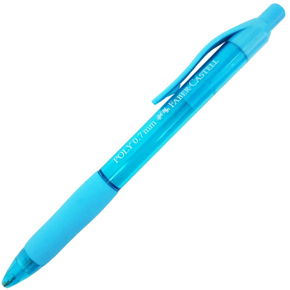 Lapiseira-Faber-Castell-0.7-Poly-Azul