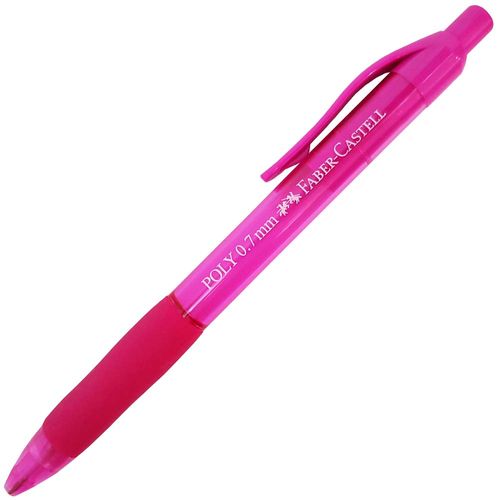 Lapiseira-Faber-Castell-0.7-Poly-Rosa