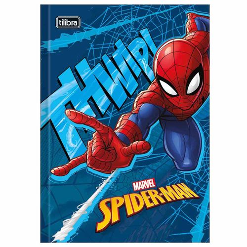 Caderno-Brochura-14-Homem-Aranha-96-Folhas-Tilibra