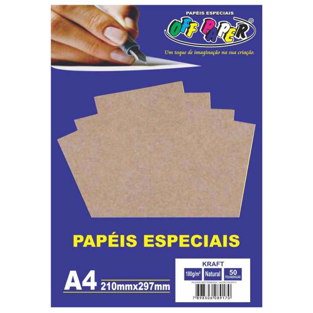 Papel-Kraft-A4-Casca-de-Ovo-180g-Off-Paper-50-Folhas