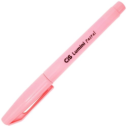 Caneta-Marca-Texto-Cis-Lumini-Pastel-Rosa