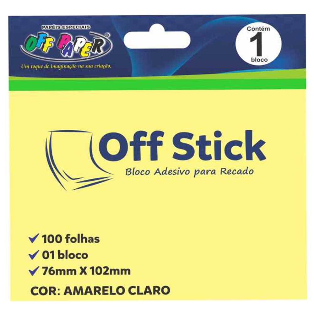 Bloco-Adesivo-Off-Stick-76x102-Amarelo-100-Folhas