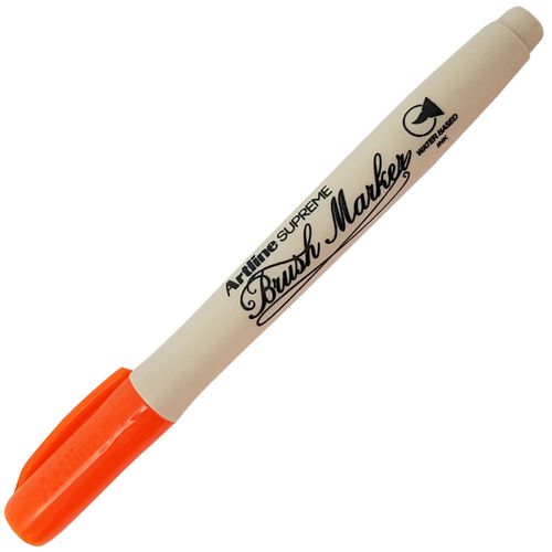 Marcador-Artistico-Brush-Marker-Artline-Supreme-Laranja