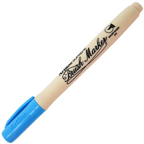 Marcador-Artistico-Brush-Marker-Artline-Supreme-Azul-Claro