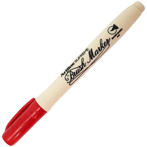 Marcador-Artistico-Brush-Marker-Artline-Supreme-Vermelho