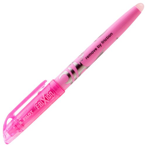 Caneta-Marca-Texto-Frixion-Light-Soft-Apagavel-Rosa-Pilot