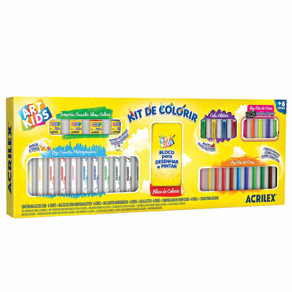 Kit-de-Colorir-Art-Kids-Acrilex