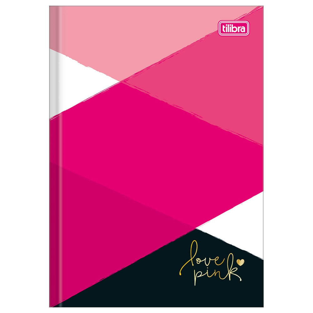 Caderno Brochura 14 Love Pink 80 Folhas Tilibra Costaatacado 4563