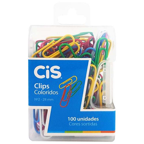 Clips-para-Papel-Colorido-Cis-100-Unidades