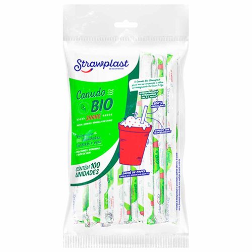 Canudo-Biodegradavel-Shake-Sache-Strawplast-100-Unidades