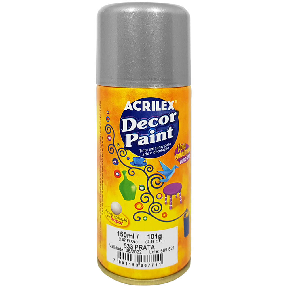 Tinta-em-Spray-Decor-Paint-150ml-533-Prata-Acrilex