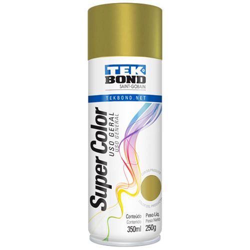 Tinta-em-Spray-Super-Color-350ml-Dourado-Tekbond