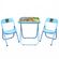 Conjunto-de-Mesa-Infantil-Azul-com-2-Cadeiras-Utilaco