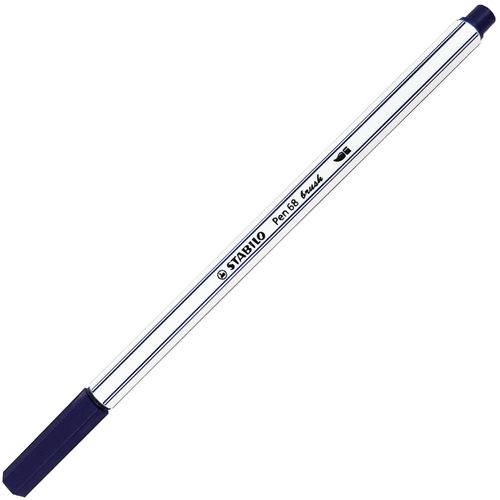 Caneta-Stabilo-Pen-68-Brush-22-Azul-Marinho