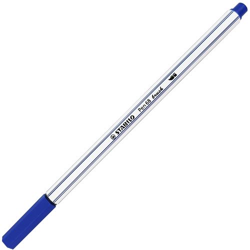 Caneta-Stabilo-Pen-68-Brush-32-Azul-Royal