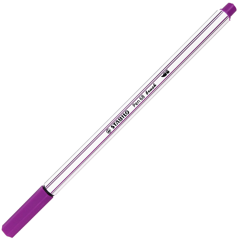Caneta-Stabilo-Pen-68-Brush-58-Lilas