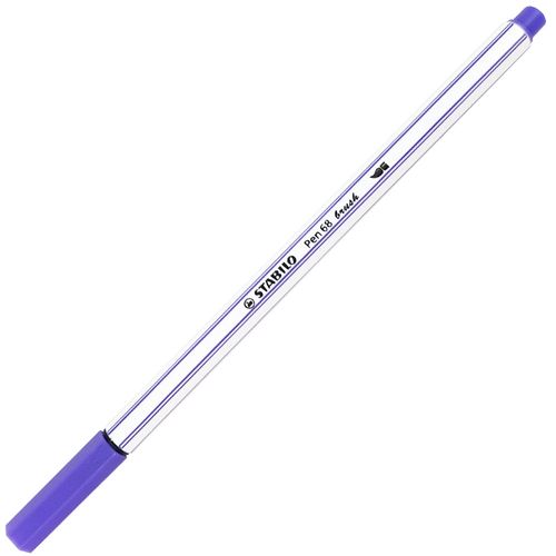 Caneta-Stabilo-Pen-68-Brush-55-Violeta