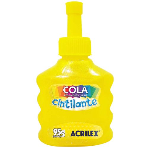 Cola-Cintilante-95g-Amarela-Acrilex