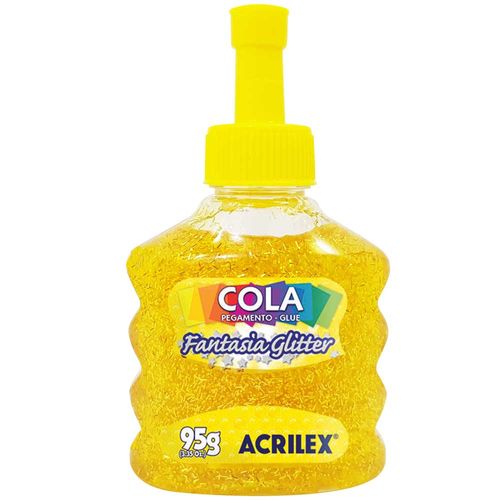 Cola-Fantasia-Glitter-95g-Amarela-Acrilex