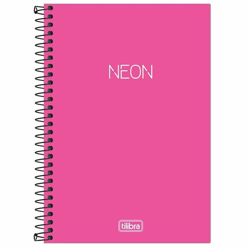 Caderno-14-Neon-Pink-80-Folhas-Tilibra