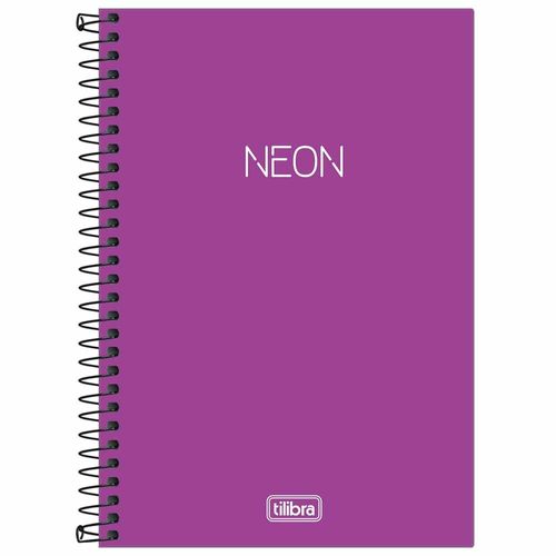 Caderno-14-Sem-Pauta-Neon-Roxo-80-Folhas-Tilibra