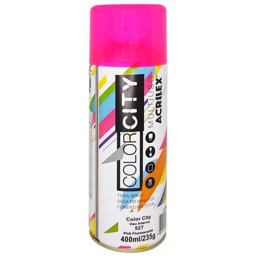 Tinta-em-Spray-Color-City-400ml-527-Pink-Fluorescente-Acrilex