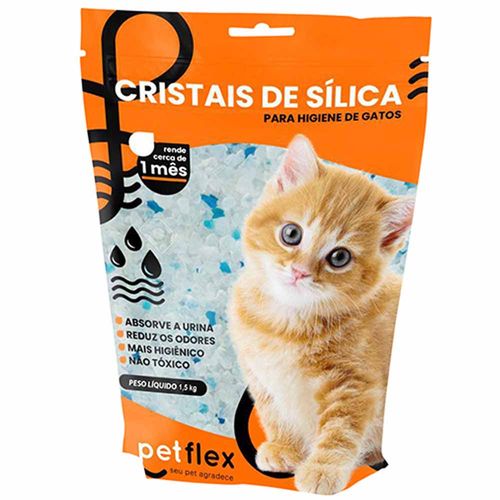 Areia-Sanitaria-Cristais-de-Silica-para-Gatos-15Kg-Petflex